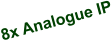 8x Analogue IP